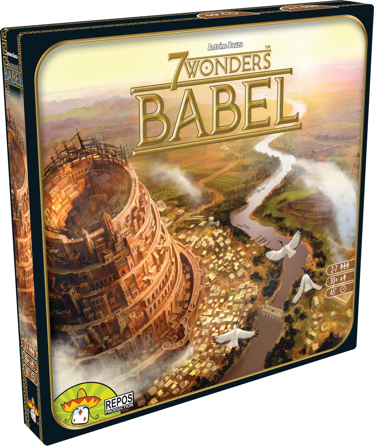 Boîte du jeu 7 Wonders Babel