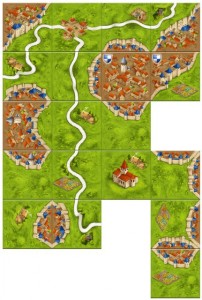 Jeu de société Carcassonne