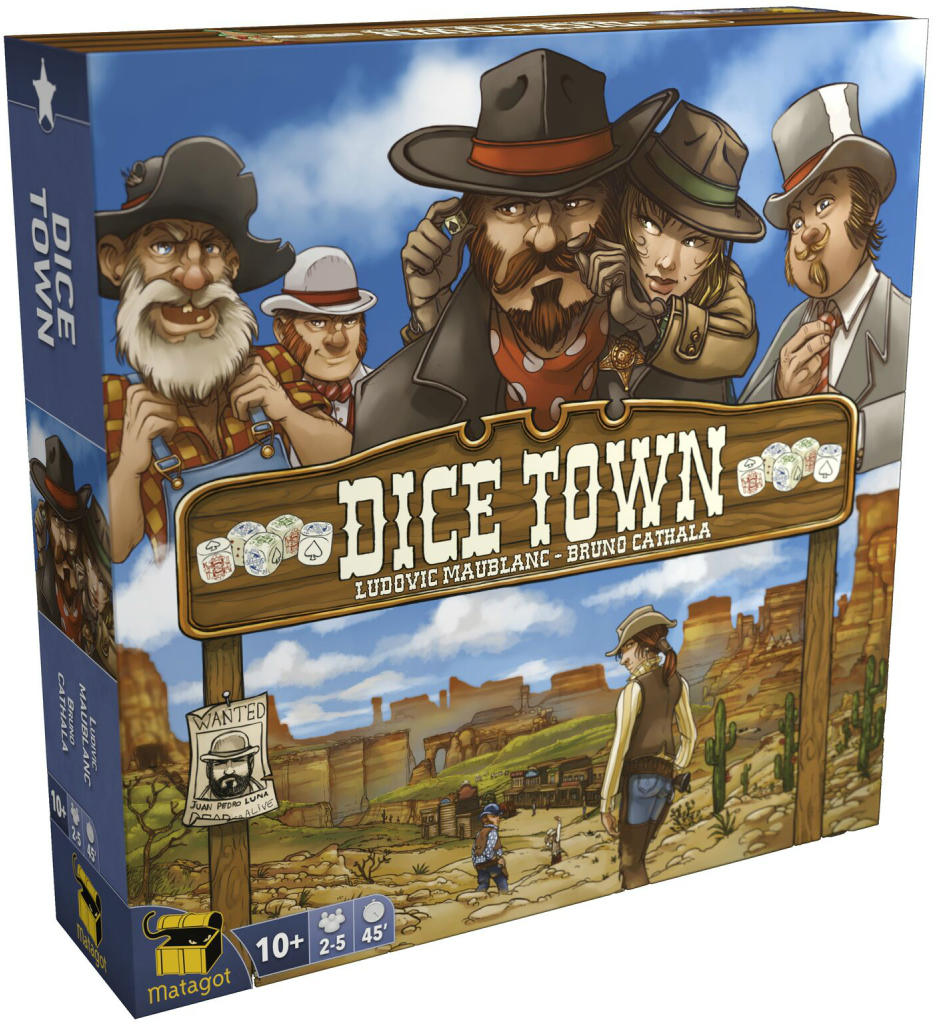Boîte du jeu Dice Town