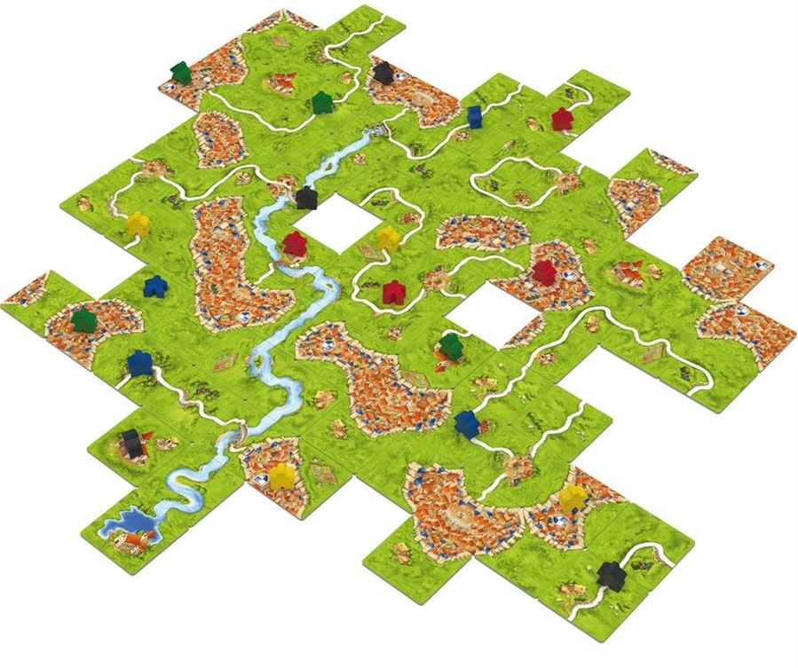 Présentation du jeu Carcassonne - Jeu de base (Édition 2021)