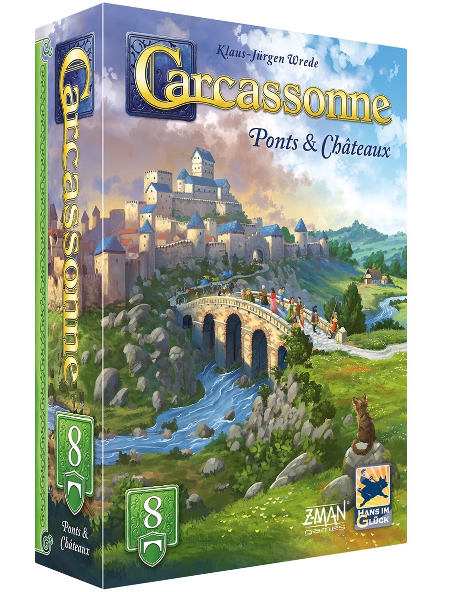 Carcassonne : Ext8 – Ponts & Châteaux (Nouvelle Édition)