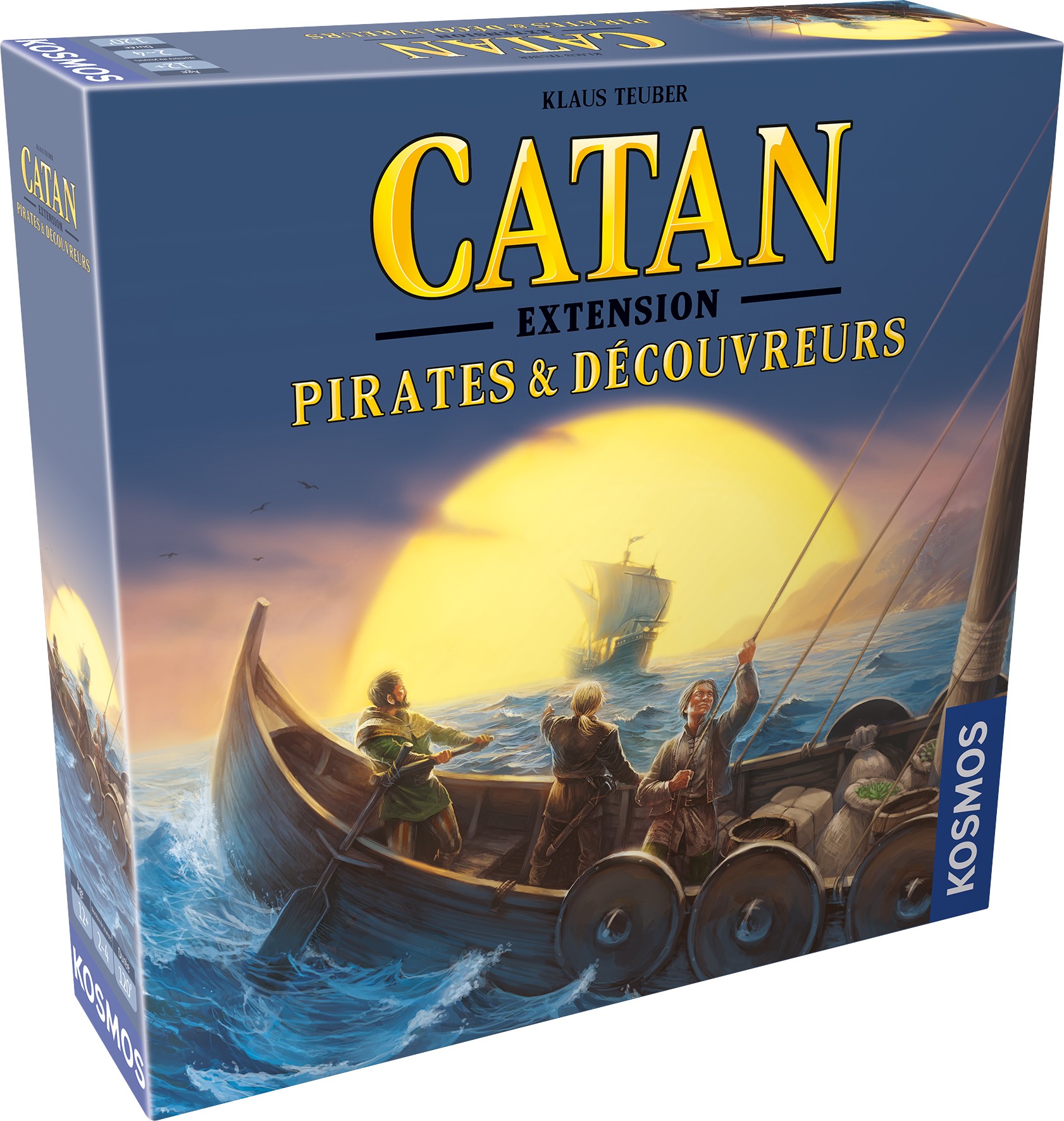 Boîte du jeu Catan: Pirates & Découvreurs (extension) et