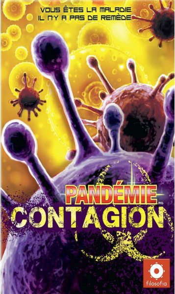 Boîte du jeu Pandémie Contagion