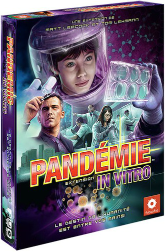 Boîte du jeu Pandémie In Vitro