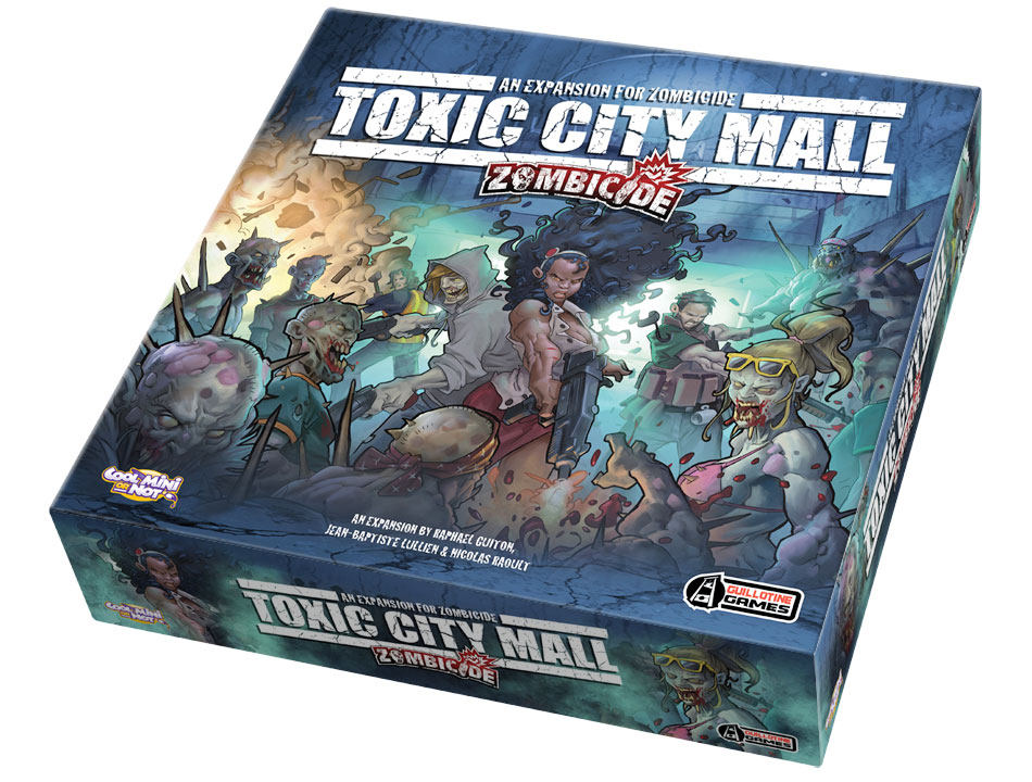 Boîte du jeu Zombicide Toxic City Mall