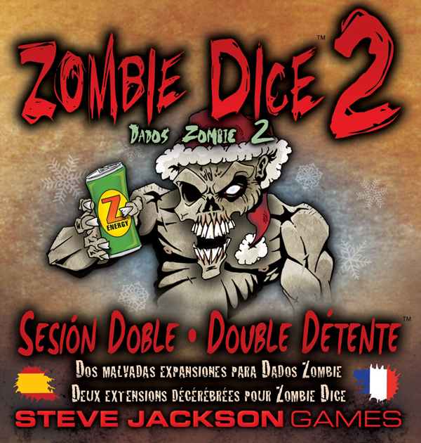Boîte du jeu Zombie Dice 2
