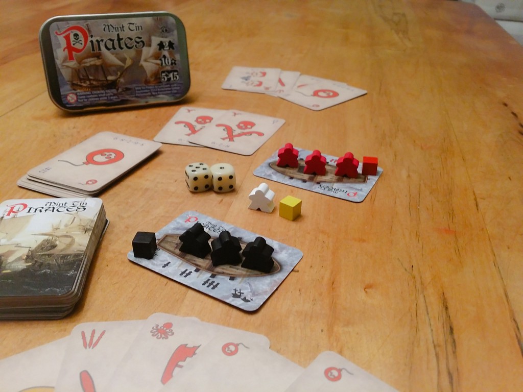 Le jeu de société Tin Pirates