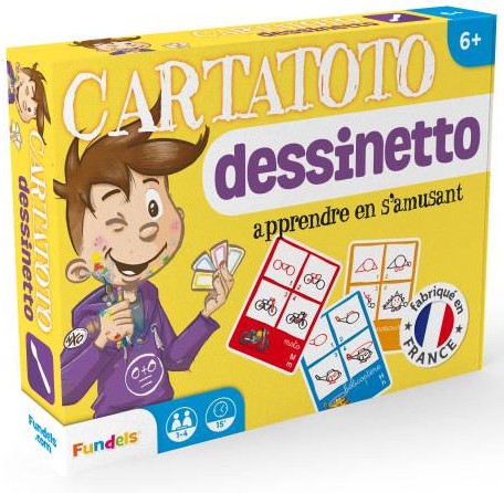 Boîte du jeu Cartatoto : Dessinetto (VF)