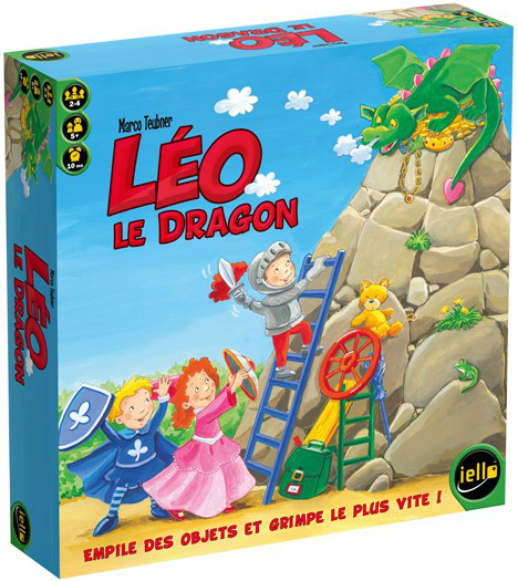 Boîte du jeu Léo le Dragon