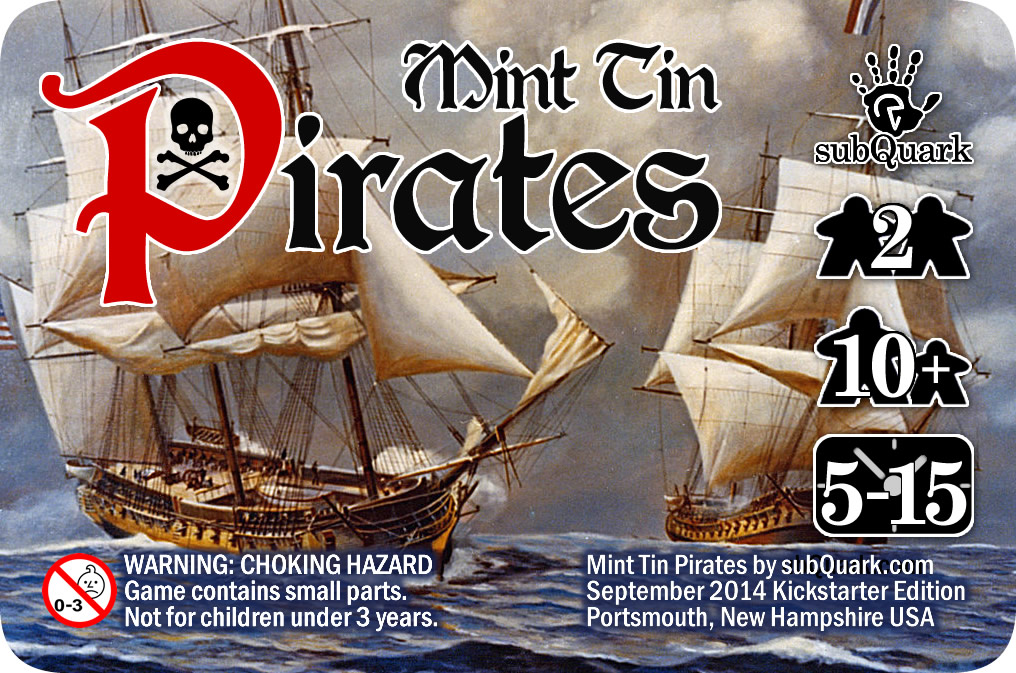 Boîte du jeu Mint Thin Pirates