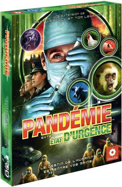 Boîte du jeu Pandémie État d'Urgence