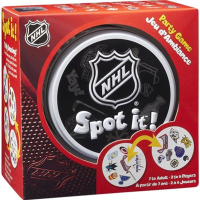 Boîte du jeu Spot it NHL