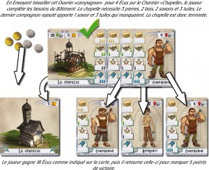 Présentation du jeu Les Bâtisseurs du Moyen-Âge