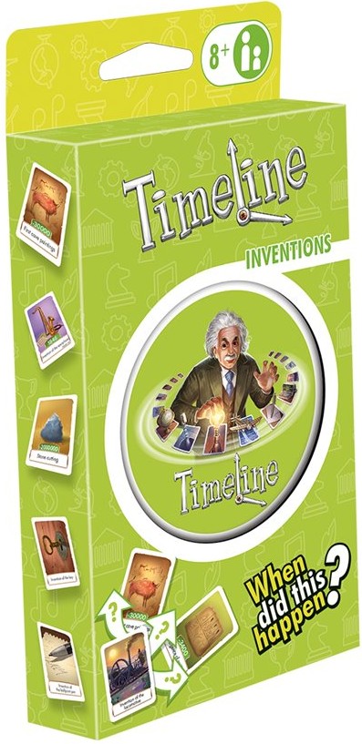 Boîte du jeu Timeline Invention