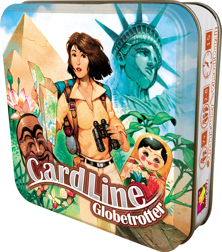 Boîte du jeu Cardline Globetrotter