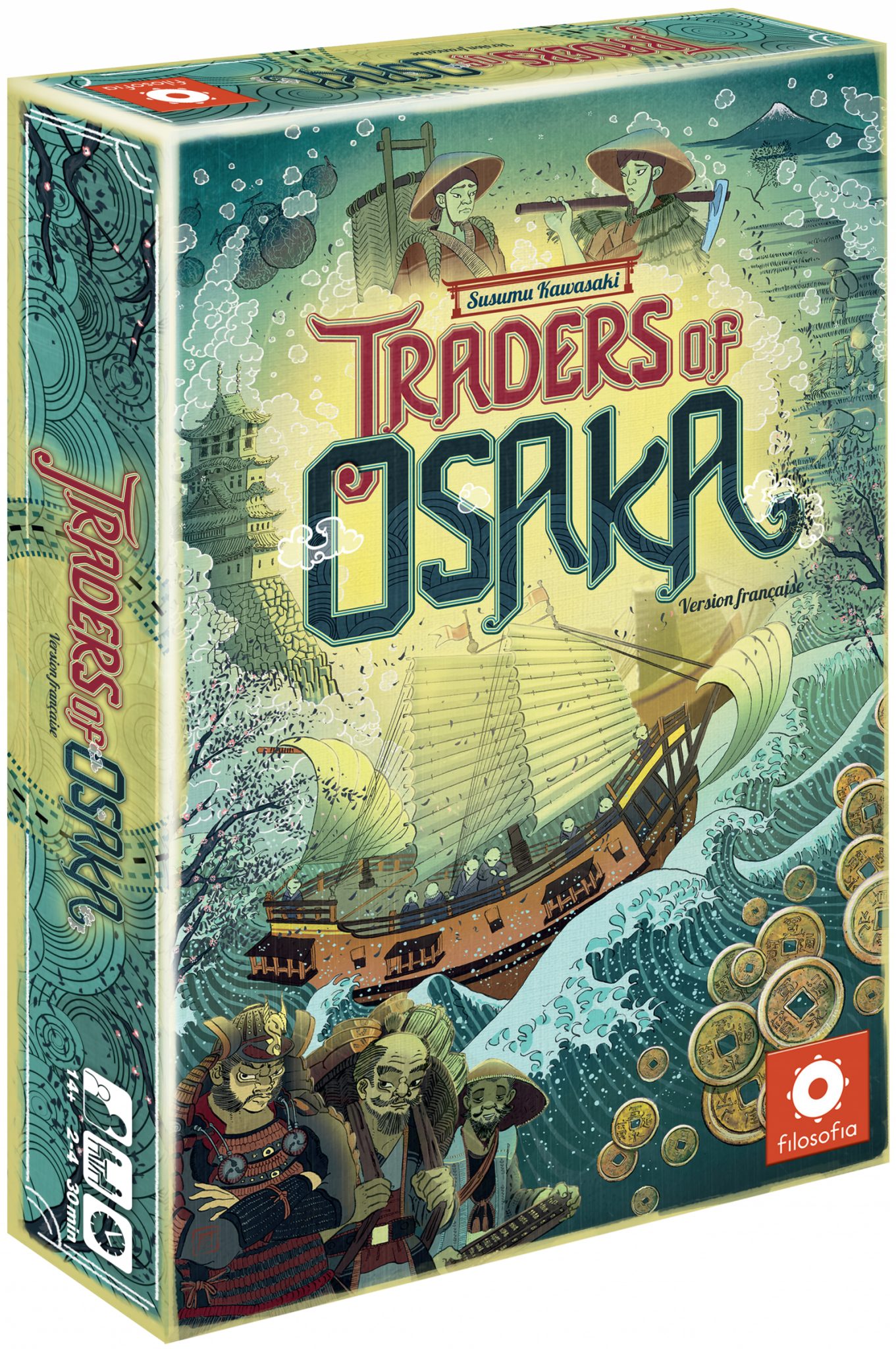 Boîte du jeu Traders of Osaka