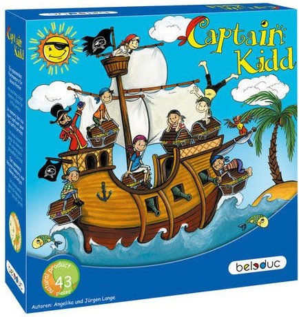 Boîte du jeu Captain Kidd