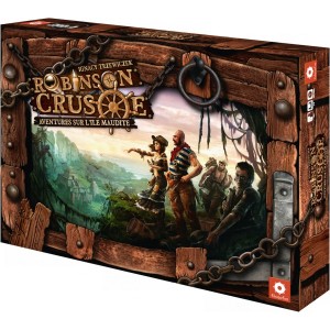 Boîte du jeu Robinson Crusoé