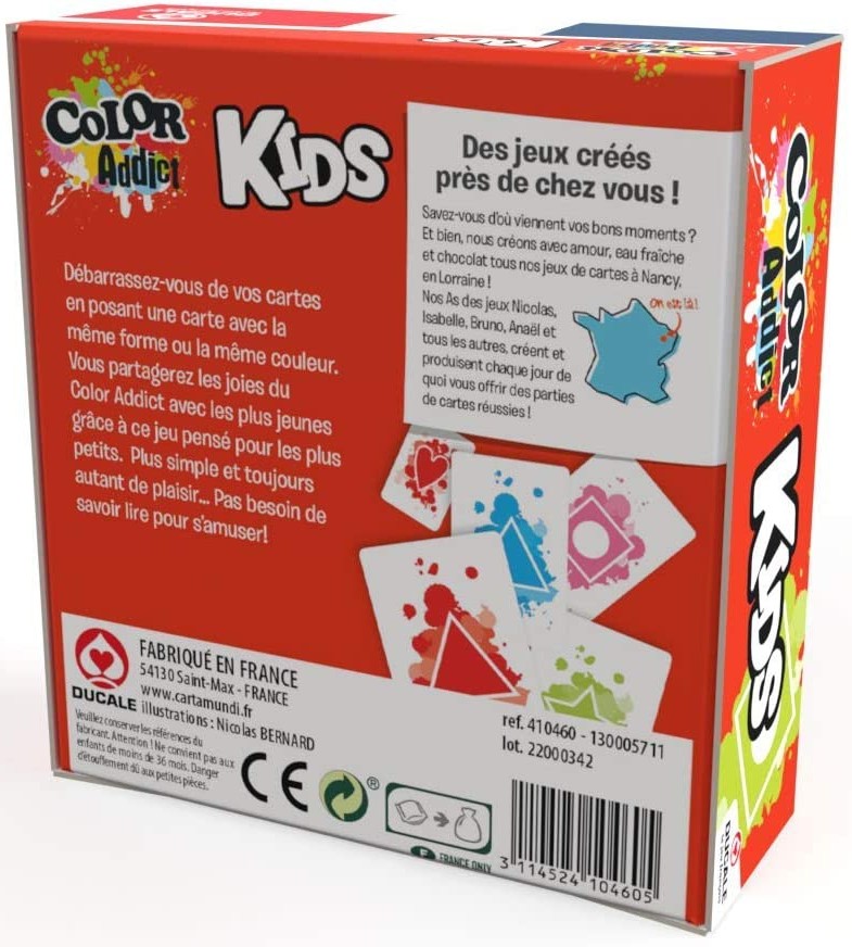 Présentation du jeu Color Addict Kids