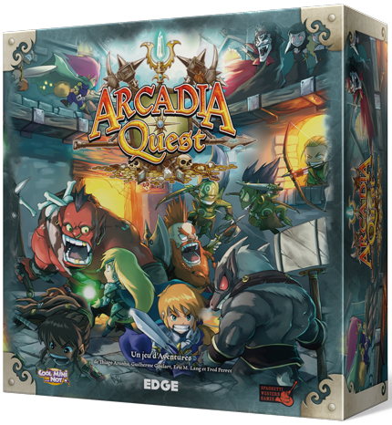 Boîte du jeu Arcadia Quest