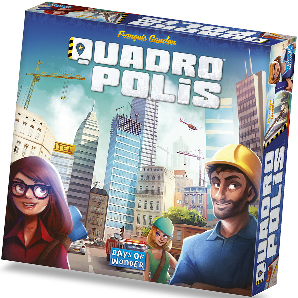 Boîte du jeu Quadropolis
