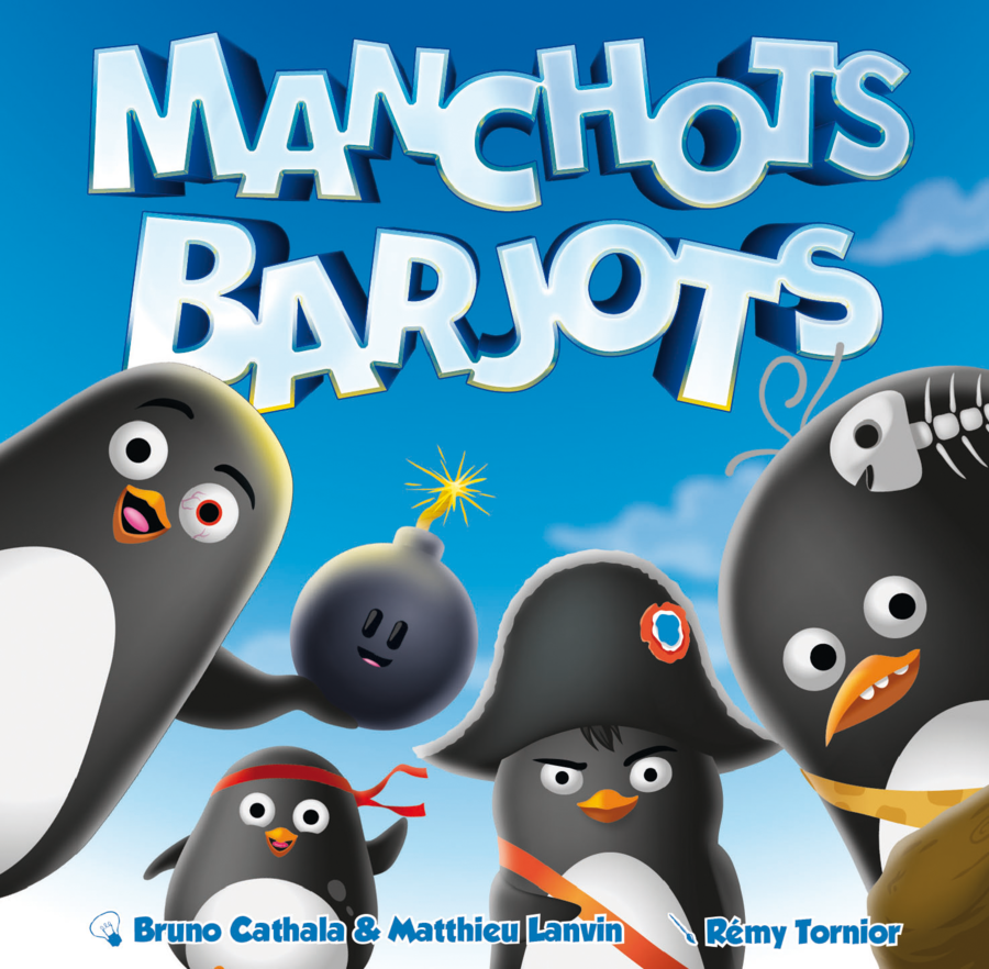 Boîte du jeu Manchots Barjots offert chez LilloJEUX