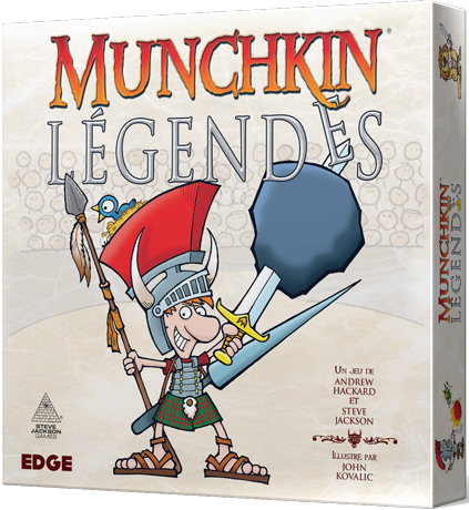 Boîte du jeu Munchkin Légendes