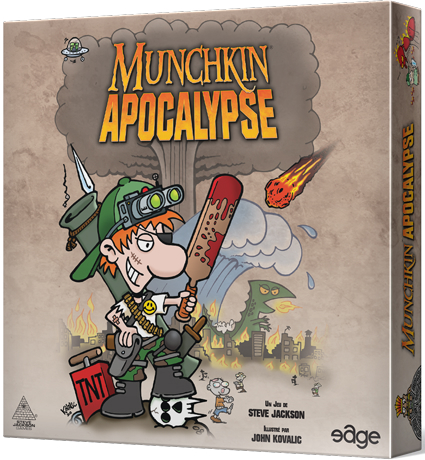 Boîte du jeu Munchkin Apocalypse