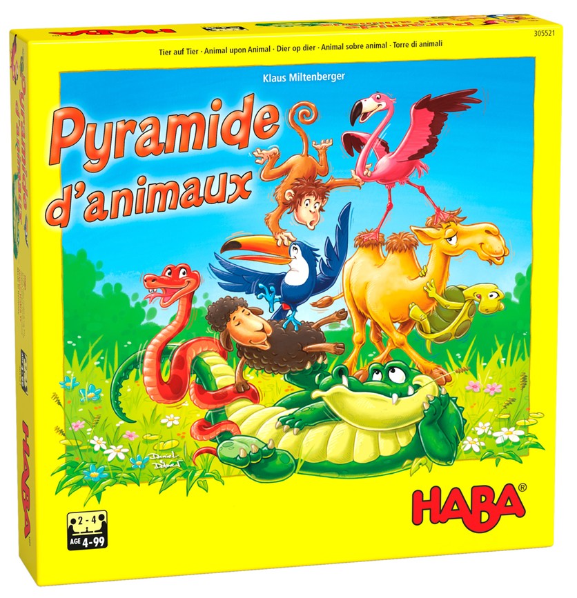 Boîte du jeu Pyramide d'animaux