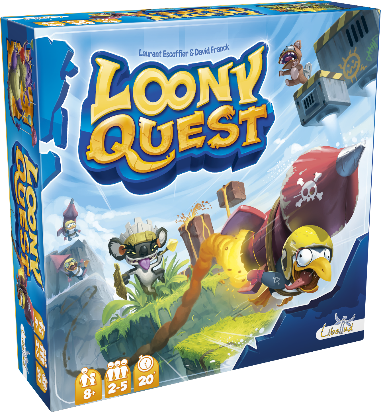 Boîte du jeu Loony Quest