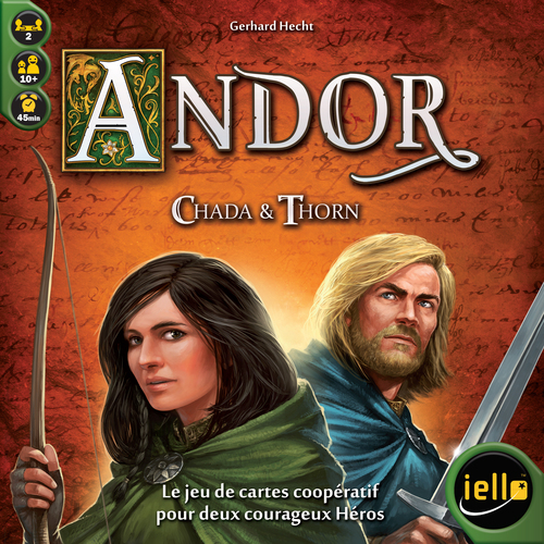 Boîte du jeu Andor Chada & Thorn