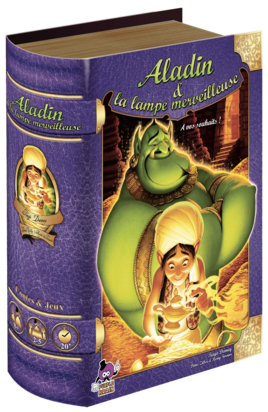 Boîte du jeu Aladin et la Lampe Merveilleuse