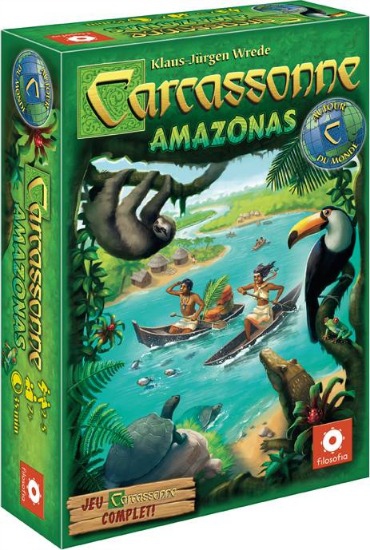 Boîte du jeu Carcasonne Amazonas