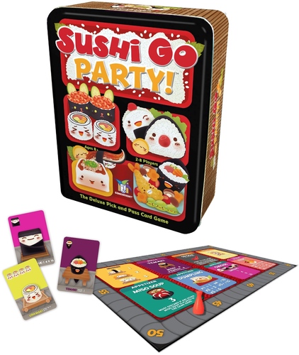 Présentation du jeu Sushi Go Party !