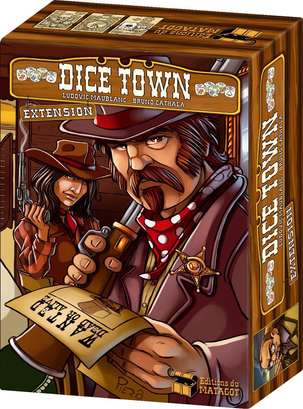 Boîte du jeu Dice Town Extension