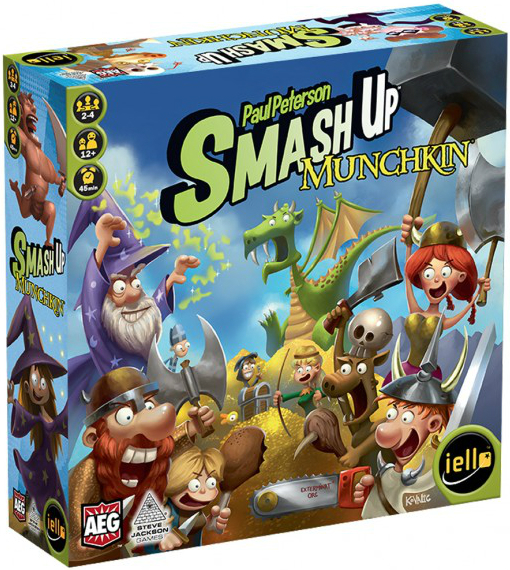 Boîte du jeu Smash Up Munchkin