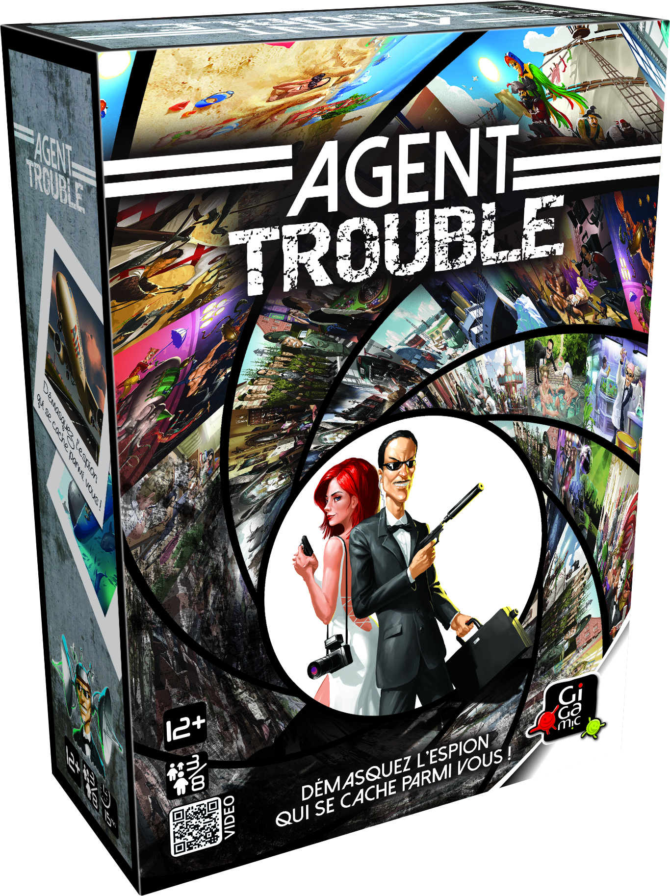 Boîte du jeu Agent Trouble
