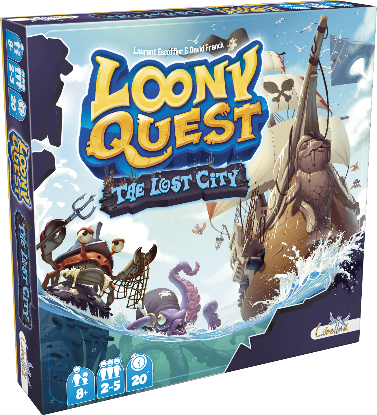 Boîte du jeu Loony Quest The Lost City