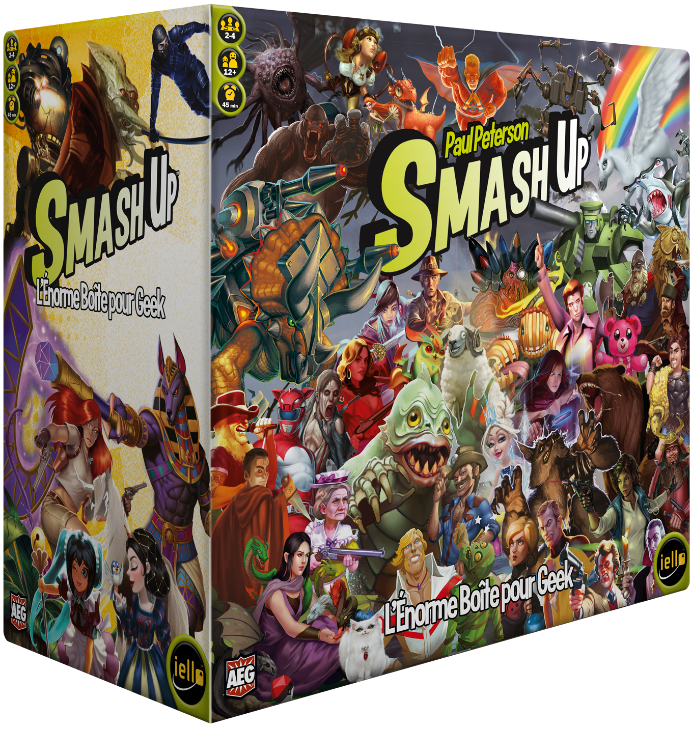 Boîte du jeu Smash Up Énorme Boîte pour Geek (extension)