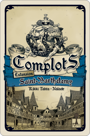 Boîte du jeu Complots Saint-Barthélemy