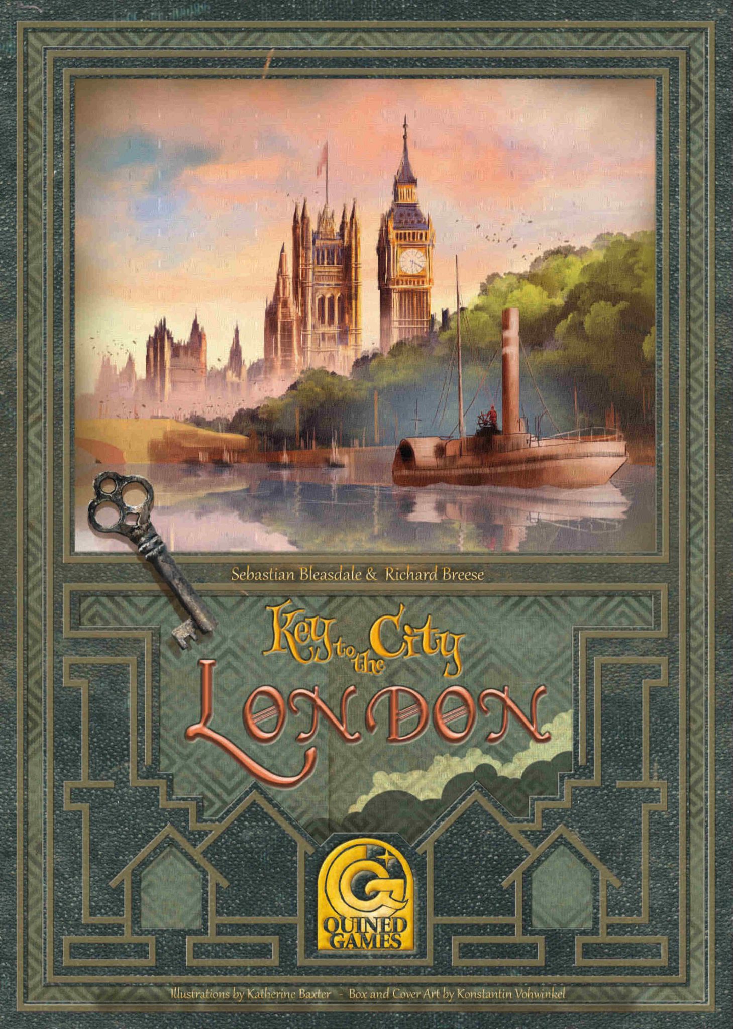 Boîte du jeu Key to the City London