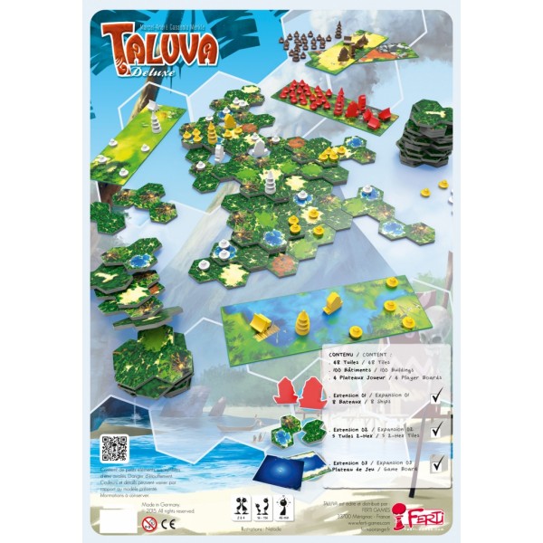 Boîte du jeu Taluva Deluxe