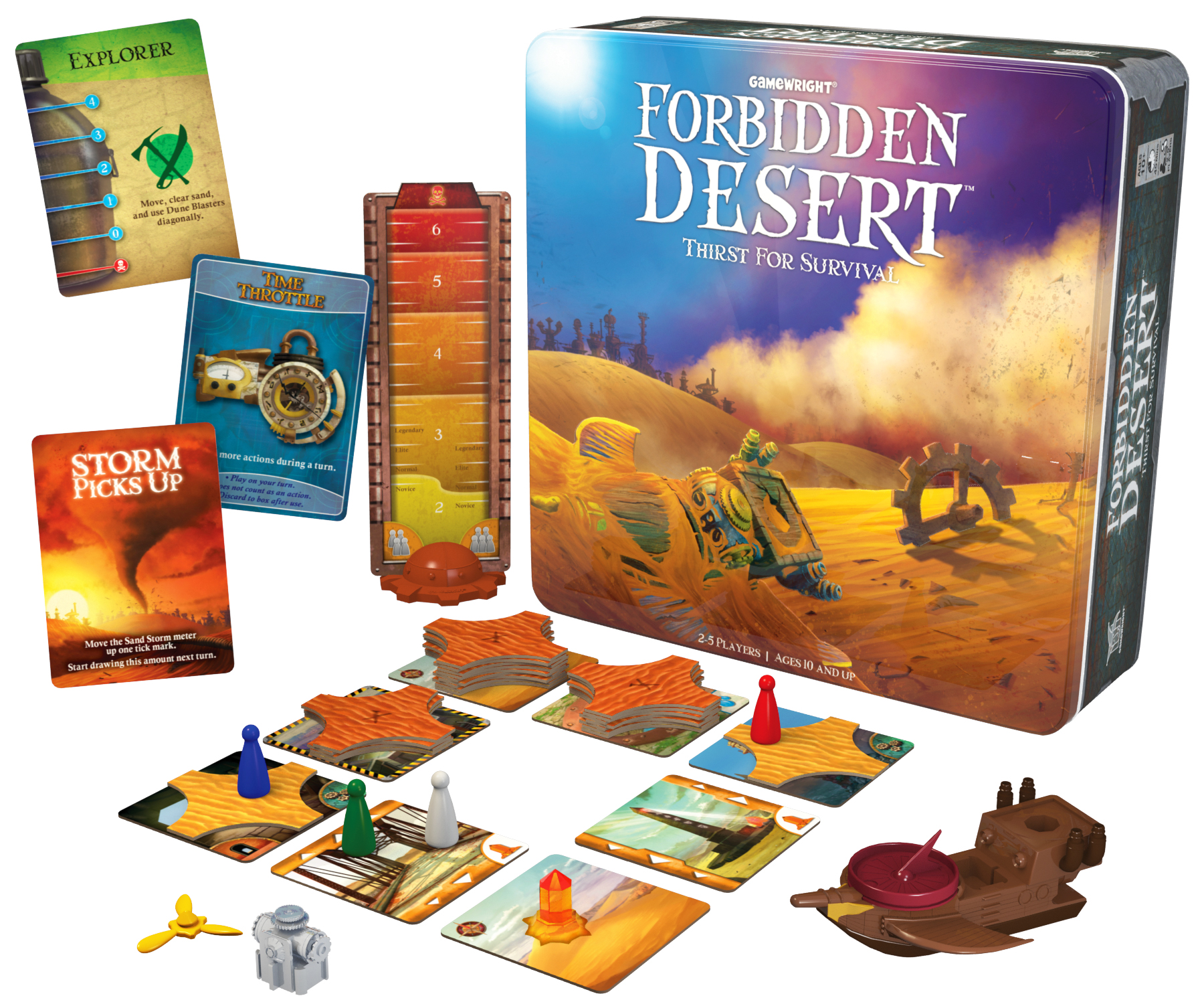Présentation du jeu Forbidden Desert