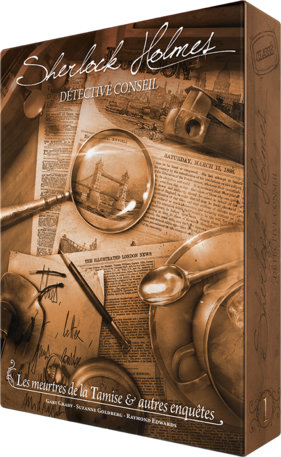 Boîte du jeu Sherlock Holmes Detective Conseil