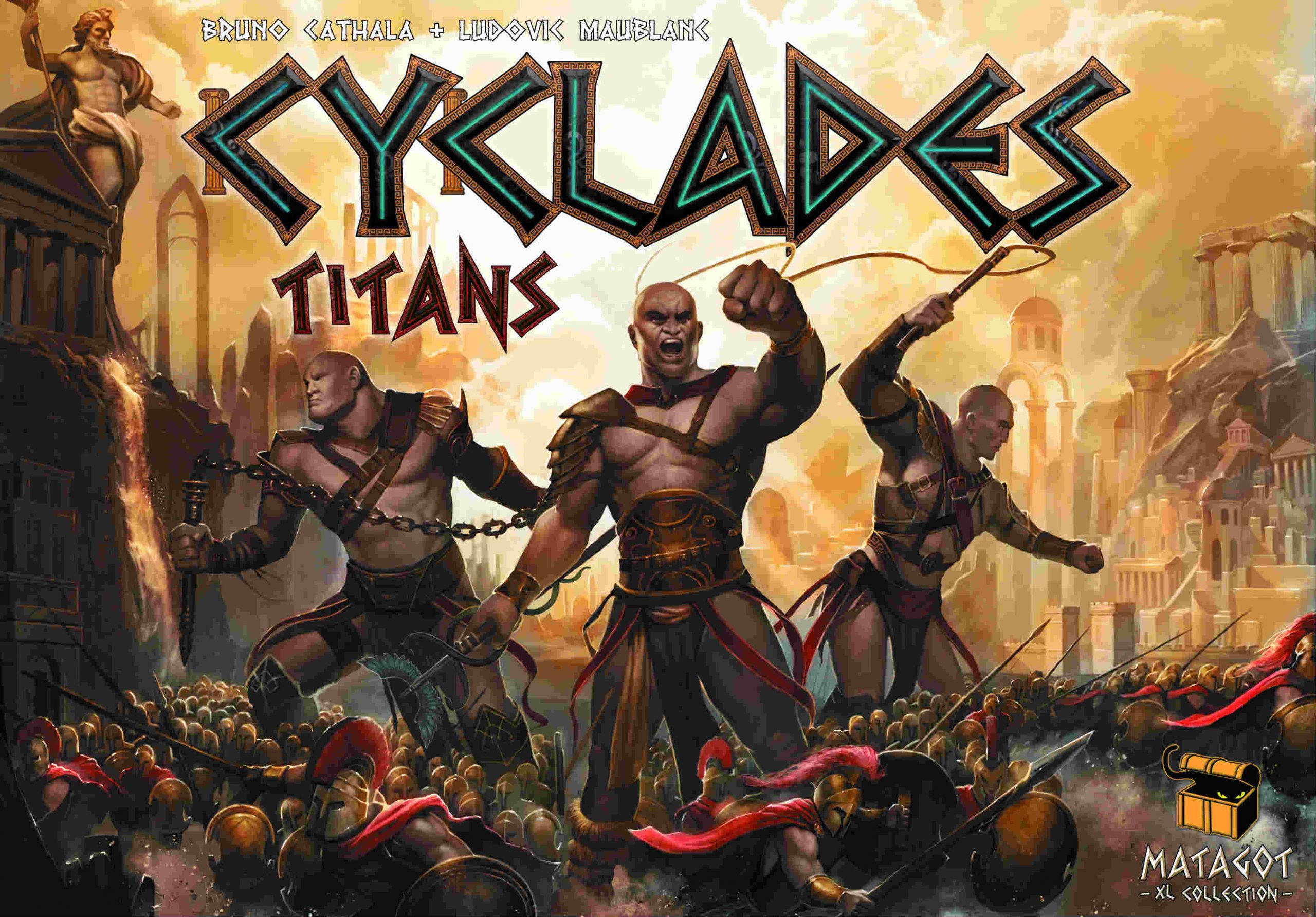 Boîte du jeu Cyclades Titans