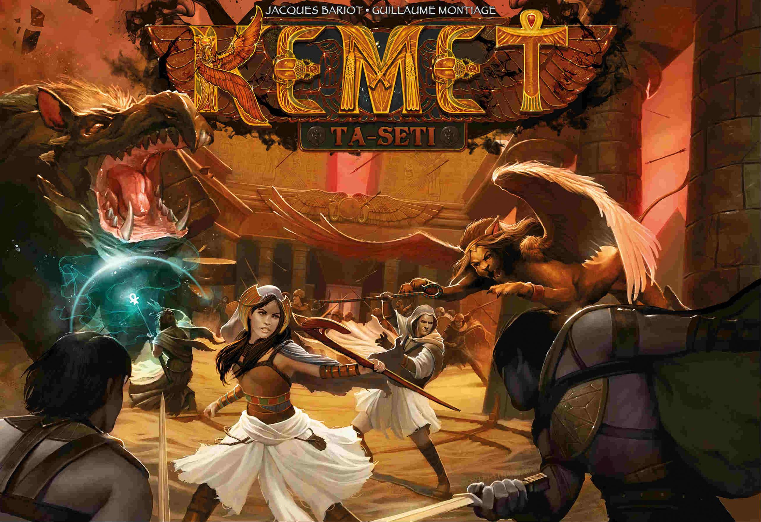 Boîte du jeu Kemet Ta-Seti