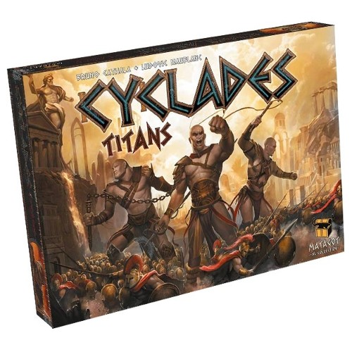 Boîte du jeu Cyclades: Titans (ext)