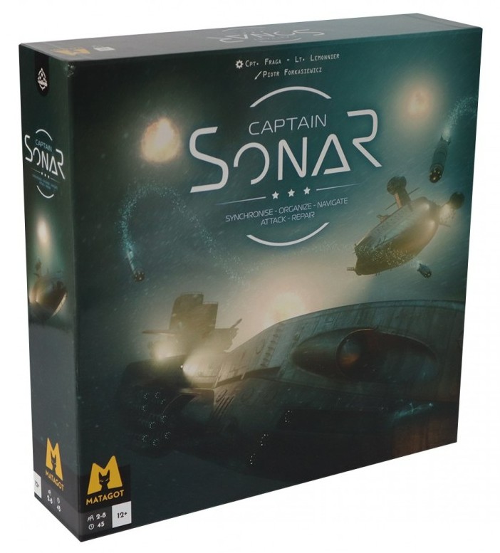 Boîte du jeu Captain Sonar - 2e Édition (ML)