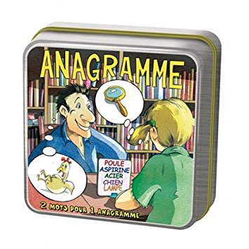 Boîte du jeu Anagramme