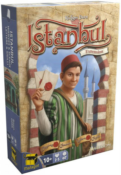 Boîte du jeu Istanbul Missives et Sceaux